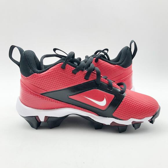 Nike Boys' Alpha Menace 4 Shark Football Cleats Size 10 Red White NWOB - Picture 4 of 11